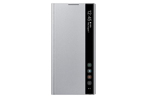 SAMSUNG CLEAR VIEW COVER PRO GALAXY NOTE10 SILVER