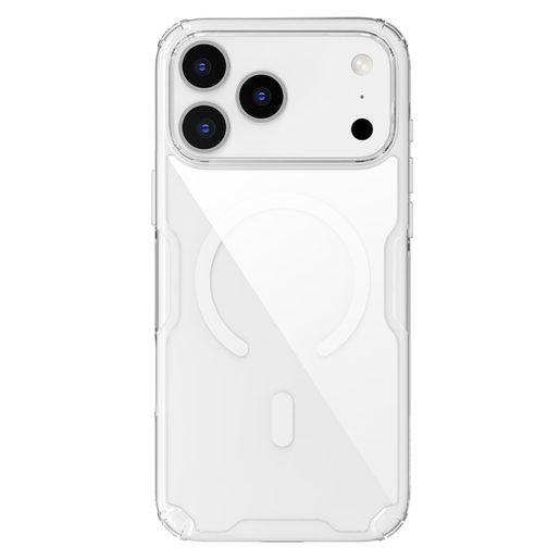 NILLKIN NATURE TPU PRO MAGNETIC KRYT PRO APPLE IPHONE 17 PRO MAX TRANSPARENT