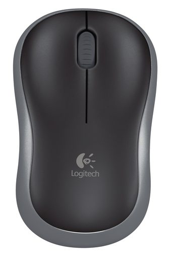 MYŠ LOGITECH WIRELESS MOUSE M185 NANO, ŠEDÁ