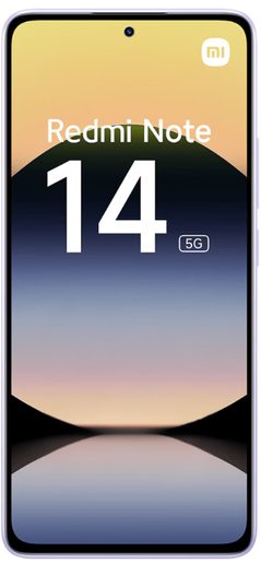 XIAOMI REDMI NOTE 14 5G 8GB/256GB LAVENDER PURPLE