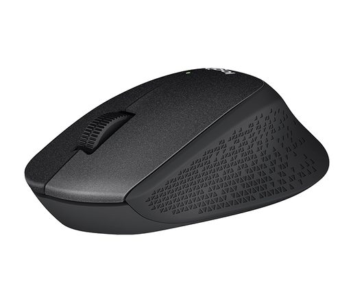 MYŠ LOGITECH WIRELESS MOUSE M330 SILENT PLUS, ČERN