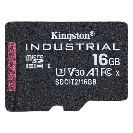 16GB MICROSDHC KINGSTON INDUSTRIAL C10 A1 PSLC BEZ ADAPTÉRU