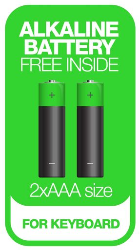 EVOLVEO K1050, TICHÝ SET BEZDR. KLÁVESNICE A