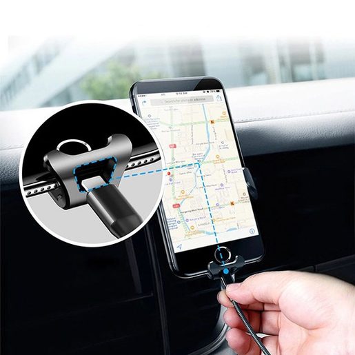 BASEUS DRŽÁK DO VENTILACE AUTA (METAL TYPE) (SUYL-B0V) GOLD