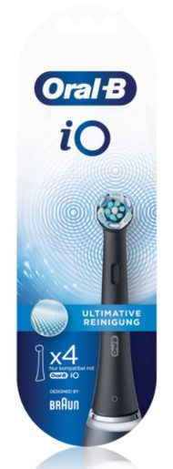 ORAL-B IO ULTIMATE CLEAN (4KS) BLACK - NÁHRADNÍ HLAVICE