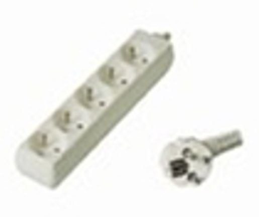PRODLUŽOVACÍ PŘÍVOD 230V, 5M, 5 ZÁSUVEK