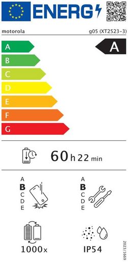 MOTOROLA MOTO G05 8GB/128GB DENIM BLUE