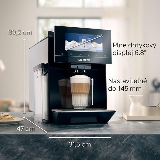 SIEMENS TQ903R09 - AUTOMATICKÝ KÁVOVAR