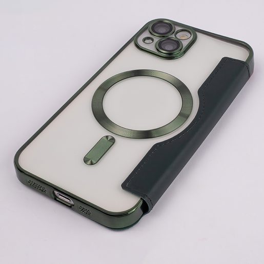 CU-BE SMART MAG POUZDRO IPHONE 14 6,1" GREEN