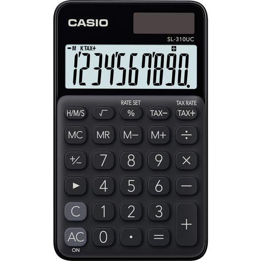 CASIO SL 310 UC BK - KALKULAČKA