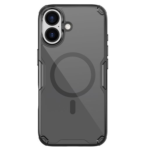 NILLKIN NATURE TPU PRO MAGNETIC KRYT PRO APPLE IPHONE 17 TRANSPARENT BLACK