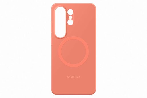 SAMSUNG SILIKONOVÝ KRYT S MAGNETEM S26 ULTRA CORALRED