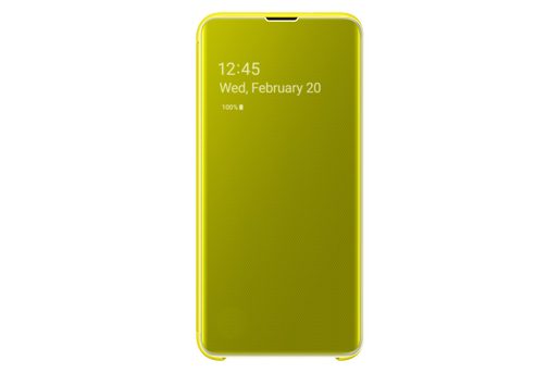 SAMSUNG CLEAR VIEW COVER S10E YELLOW