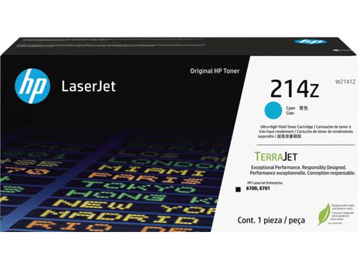 HP W2141Z, CYAN TONER. KAZETA HP LASERJET 214Z