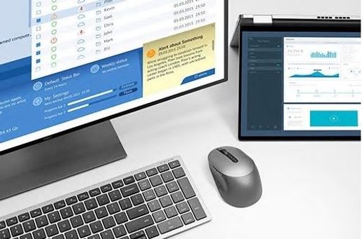 DELL MYŠ, MULTIFUNKČNÍ BEZDRÁTOVÁ MS5320W K NOTEBOOKU, ŠEDÁ