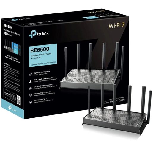 TP-LINK ARCHER BE400 - WIFI ROUTER