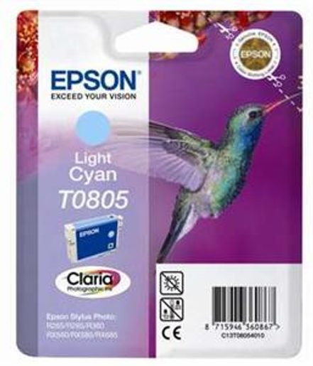 R265/360,RX560 LT. CYAN INK CARTRIDGE (T0805)