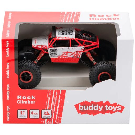 BUDDY TOYS BRC 18.610 RC ROCK CLIMBER RED - RC AUTO
