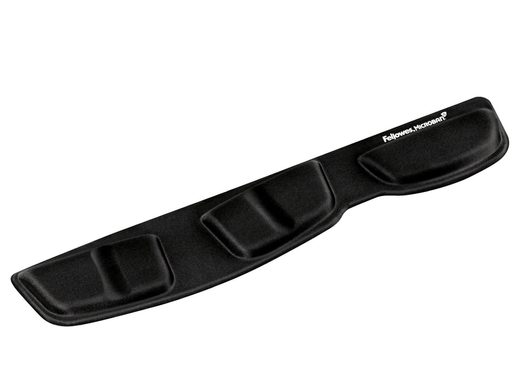 OPĚRKA ZÁPĚSTÍ KE KLÁVESNICI FELLOWES HEALTH-V PĚNOVÁ LYCRA ČERNÁ