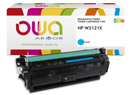 OWA ARMOR TONER KOMPATIBILNÍ S HP W2121X,10000ST, MODRÁ/CYAN