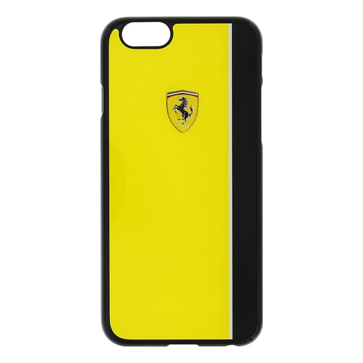 FEBKSHCPSEYE FERRARI SCUDERIA HARD CASE YELLOW/BLACK PRO IPHONE 5S/SE