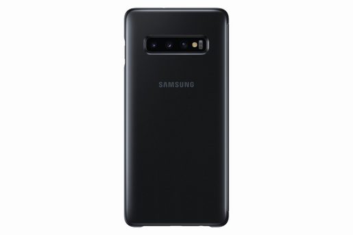 SAMSUNG CLEAR VIEW COVER S10+ BLACK