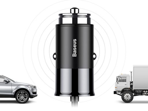 BASEUS AUTONABÍJEČKA 4XUSB KONEKTOR 5.5A (CCTON-01) BLACK