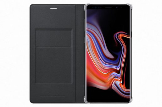 SAMSUNG KOŽENÉ FLIPOVÉ POUZDRO PRO NOTE 9 BLACK