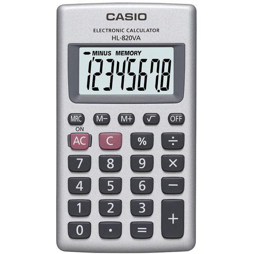 CASIO HL 820 VA - KALKULAČKA