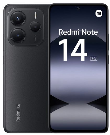 XIAOMI REDMI NOTE 14 5G 8GB/256GB MIDNIGHT BLACK