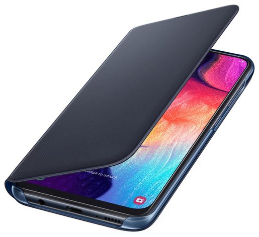 SAMSUNG FLIPOVÝ KRYT PRO GALAXY A50 BLACK