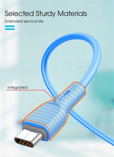 LIGHTNING USB SILICONE PRO IPHONE - QC 3.0 (1M) PINK