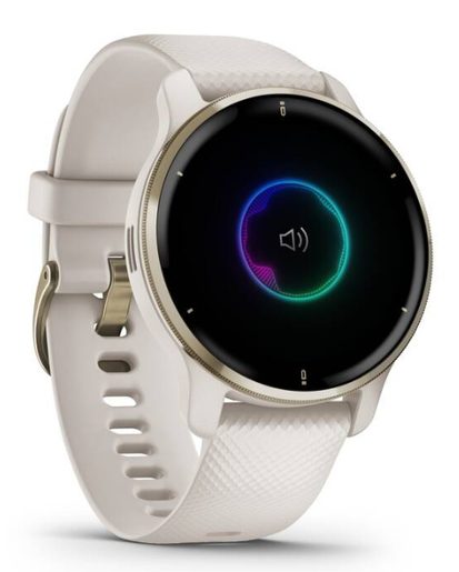 GARMIN VENU 2 PLUS CREAM GOLD/WHITE - CHYTRÉ HODINKY