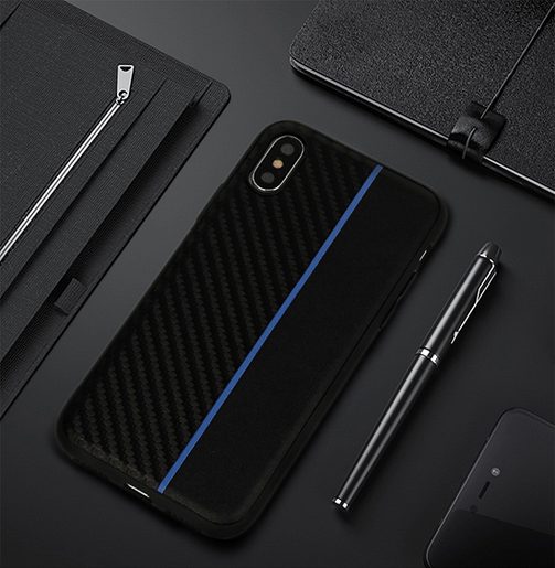 MOTO CARBON POUZDRO SAMSUNG GALAXY A20E (A202) BLACK/BLUE
