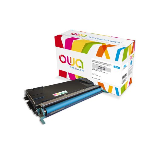 OWA ARMOR TONER PRO LEXMARK C748H1CG, MODRÁ/CYAN