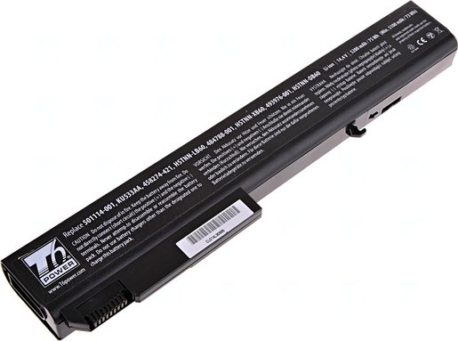 BATERIE T6 POWER HP COMPAQ 8530P, 8530W, 8540P, 8540W, 8730P, 8730W, 8740W, 8CELL, 5200MAH