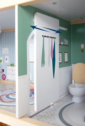 SMALL FOOT DOMEČEK PRO PANENKY MĚSTSKÁ VILA