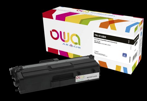 OWA ARMOR TONER PRO BROTHER TN-910BK,ČERNÁ/BLACK,9000STR.