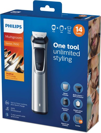 PHILIPS MULTIGROOM MG7720/15 - ZASTŘIHOVAČ (14V1)