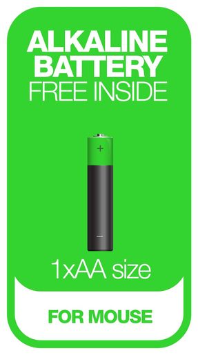 EVOLVEO K1050, TICHÝ SET BEZDR. KLÁVESNICE A