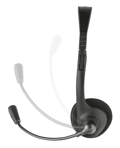 NÁHLAVNÍ SADA TRUST PRIMO CHAT HEADSET