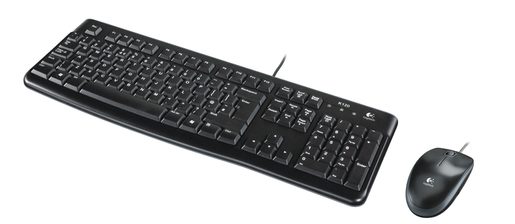 AKCE_SET LOGITECH DESKTOP MK120, DRÁTOVÝ, USB, CZ