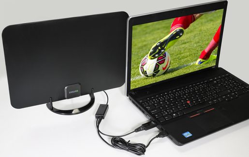 EVOLVEO XANY 2A LTE, 45DBI AKTIVNÍ POKOJOVÁ ANTÉNA DVB-T/T2, LTE FILTR