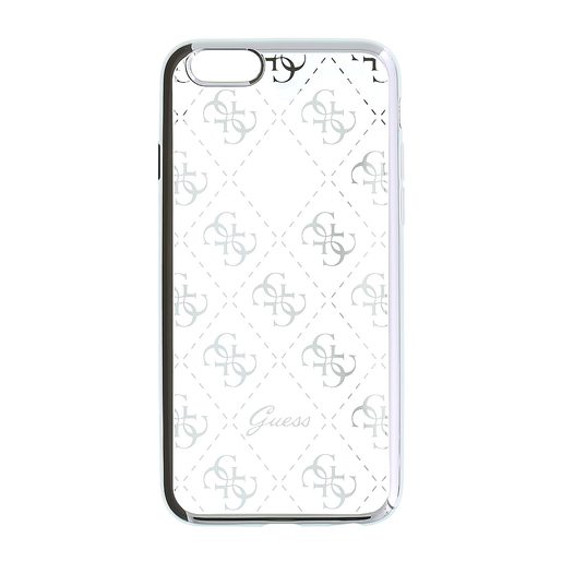 GUHCPSETR4GSI GUESS 4G TPU POUZDRO SILVER PRO IPHONE 5/5S/SE