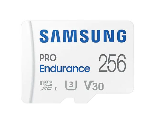 SAMSUNG PRO ENDURANCE/MICRO SDXC/256GB/UHS-I U3 / CLASS 10/+ ADAPTÉR