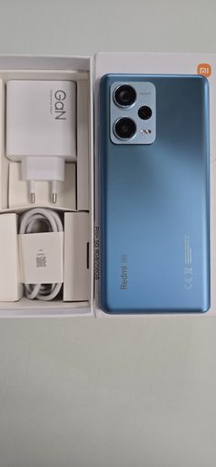 XIAOMI REDMI NOTE 12 PRO+ 5G 8GB/256GB SKY BLUE (POUŽITÝ, TOP STAV, ZÁRUKA, KOMPLETNÍ BALENÍ)