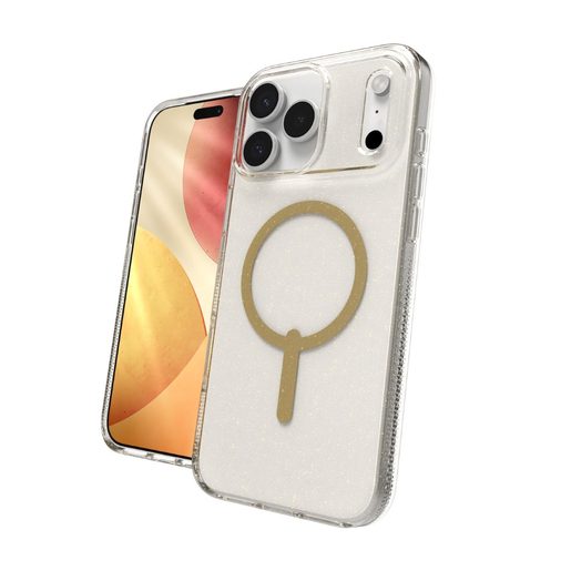 ZAGG OCHRANNÝ KRYT MILAN SNAP APPLE 17 PRO MAX GLITTER GOLD