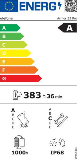 ULEFONE ARMOR 33 PRO 16GB/512GB 5G BLACK