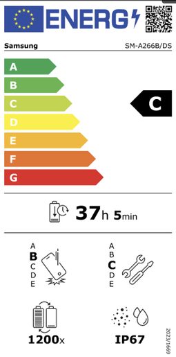 SAMSUNG GALAXY A26 5G A266B 8GB/256GB MINT
