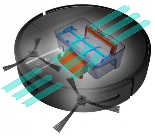 NICEBOY ION CHARLES I3 BLACK - ROBOTICKÝ VYSAVAČ
